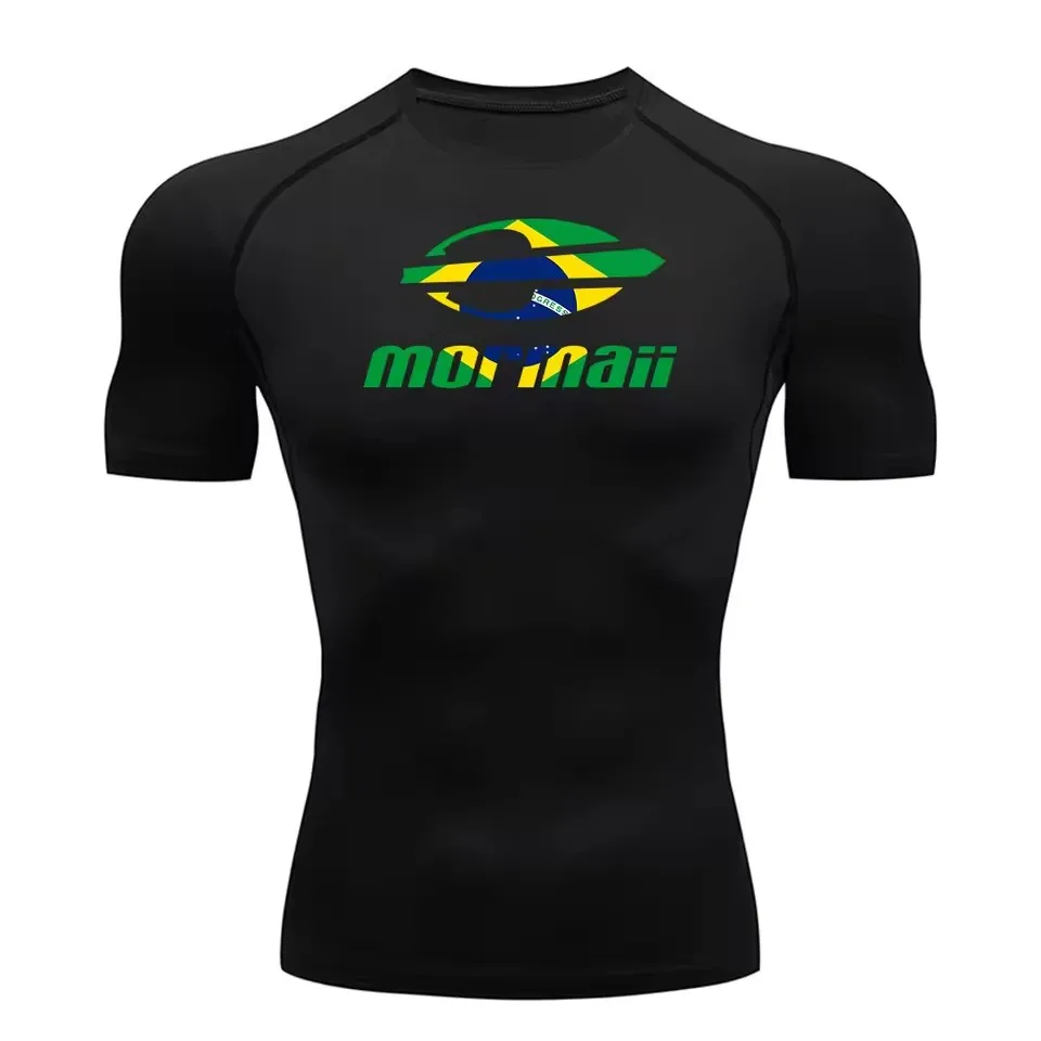 Men Rash Guard Surfing Diving  - T Shirt Tight Fit 评论和价格