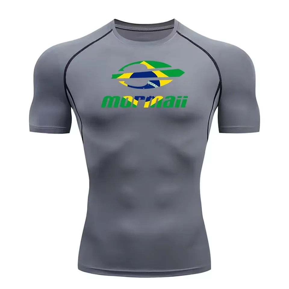 Men Rash Guard Surfing Diving  - T Shirt Tight Fit 评论和价格