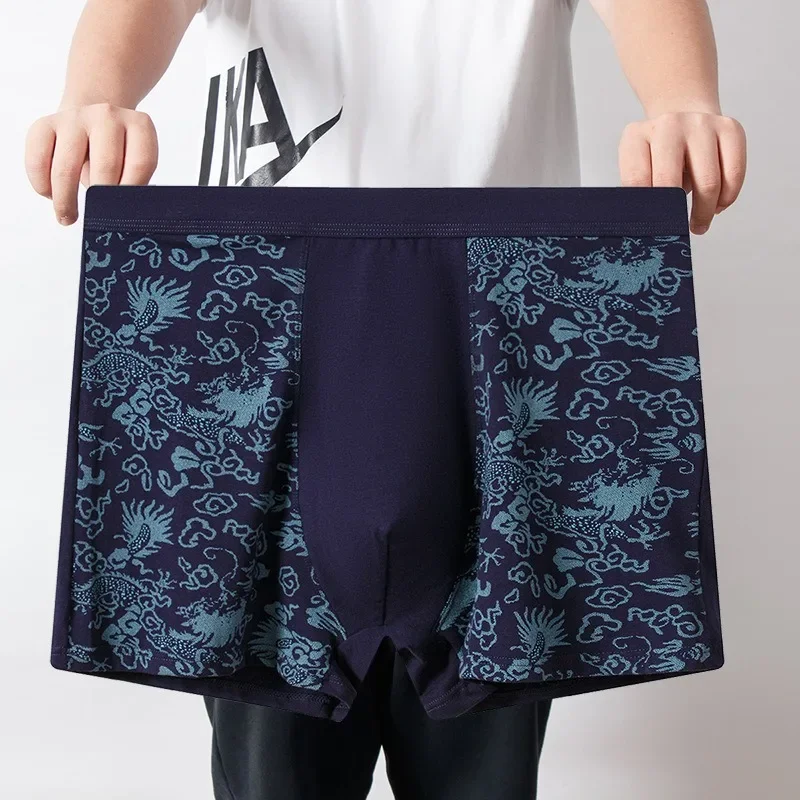 Pure Cotton Boxers Men Plus Si - Boxer Brief Pack Cotton 评论和价格