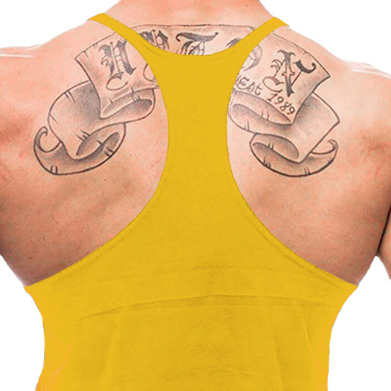 Gym Fitness Bodybuilding Suspe - Suspender Tank Top 评论和价格