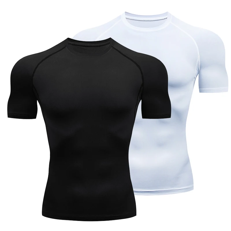 Mens Sport Top for Fitness T-s - T Shirt Tight Fit 评论和价格