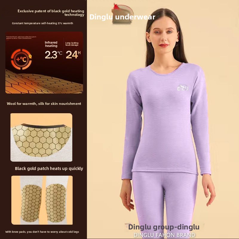 Deer Black Gold Graphene Self- - Thermal Long John 评论和价格