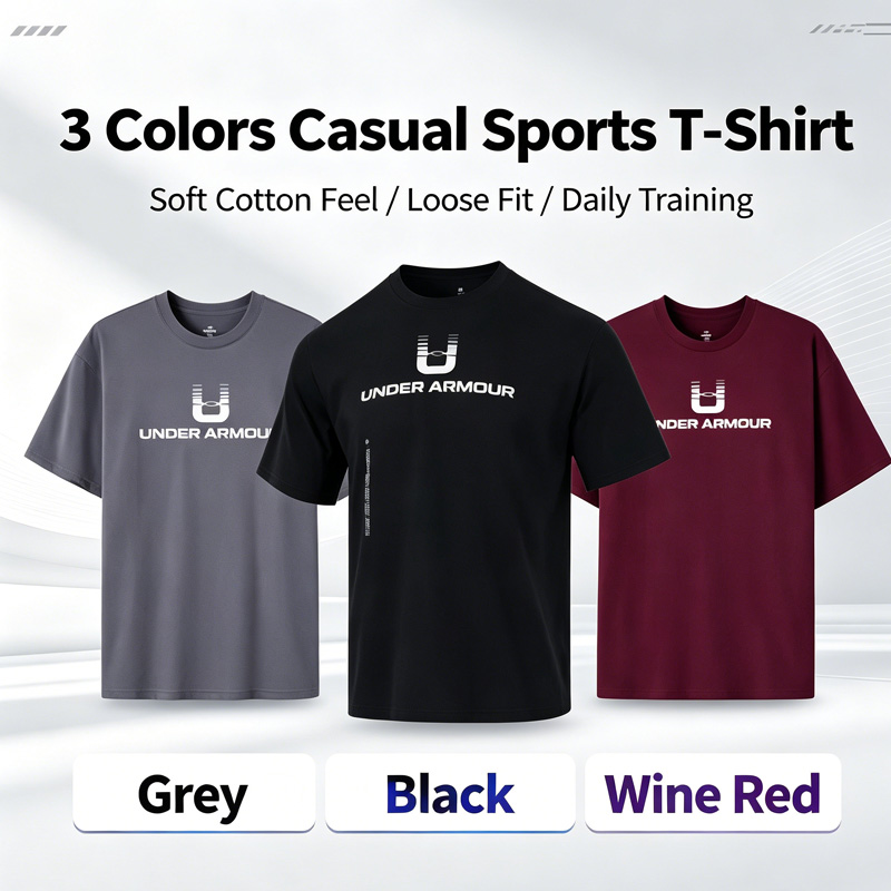 Under Armour Men Loose Fit Hea - Undershirt Crew Neck 评论和价格