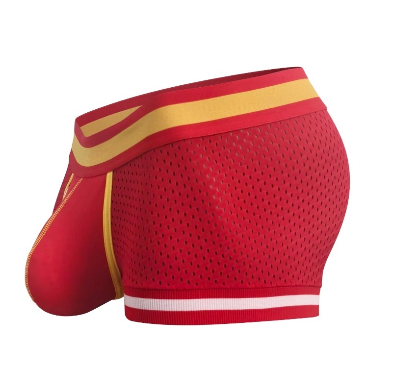 Men Mesh Breathable Boxer Brie - Mesh Sport Boxer 评论和价格