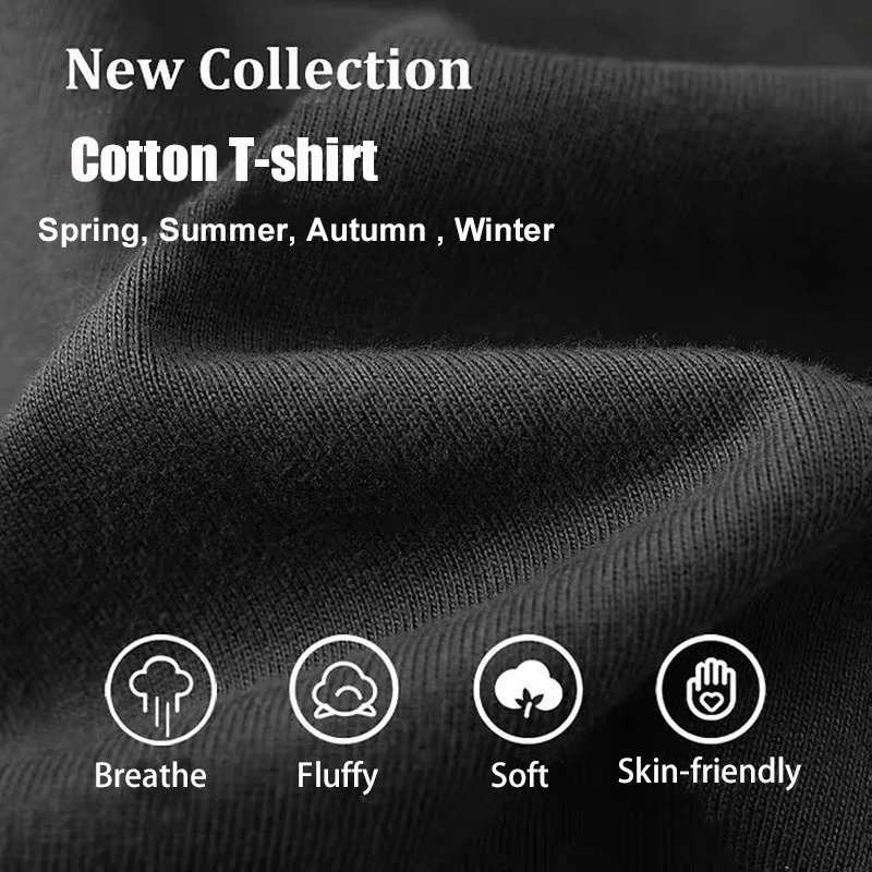 Black 450g Heavyweight Cotton  - Undershirt Crew Neck 评论和价格
