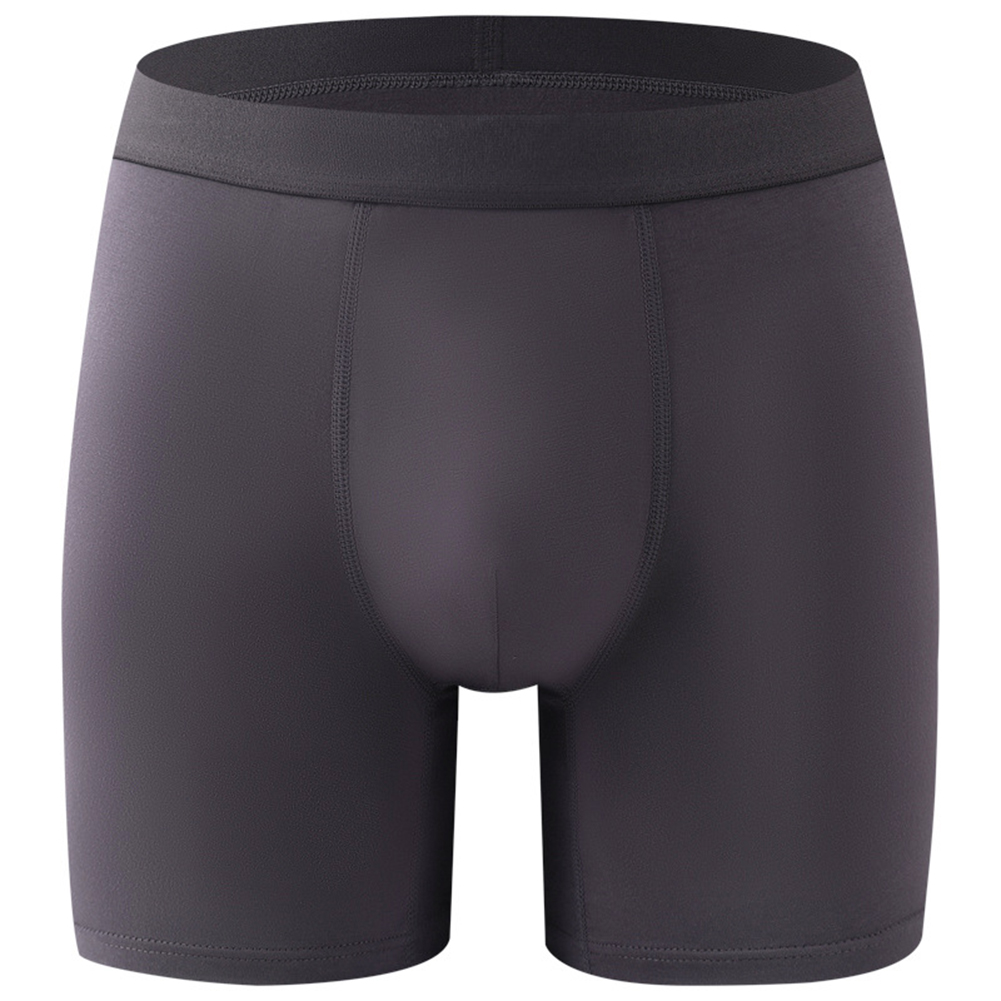 Men Long Leg Boxers Breathable - Bamboo Fiber Trunk 评论和价格