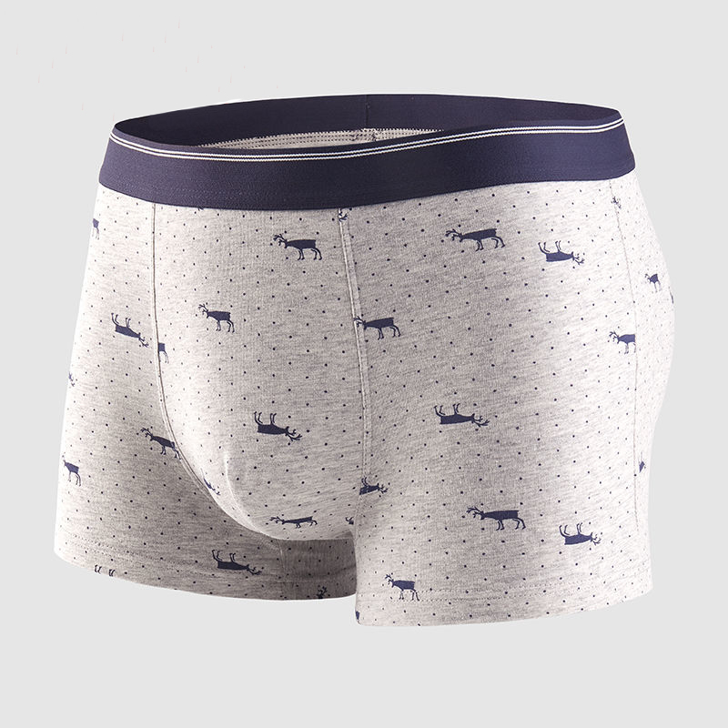 4pcs Men's Panties Sexy Shorts - Boxer Brief Pack Cotton 评论和价格