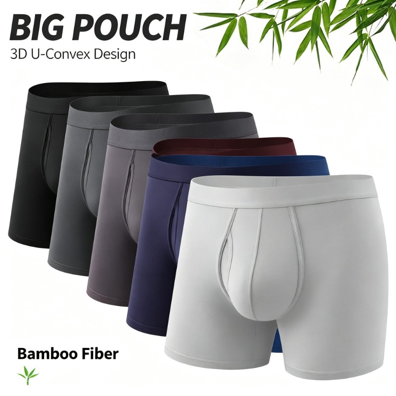Big Pouch Men Bamboo Fiber Box - Bamboo Fiber Trunk 评论和价格