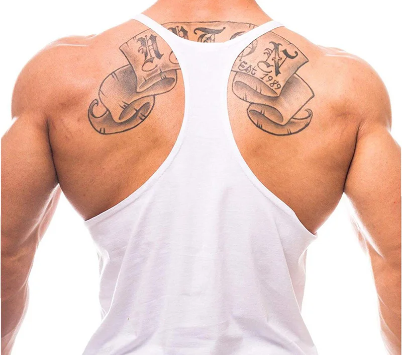 Top Gyms Men's Clothes Tank Ve - Undershirt Crew Neck 评论和价格