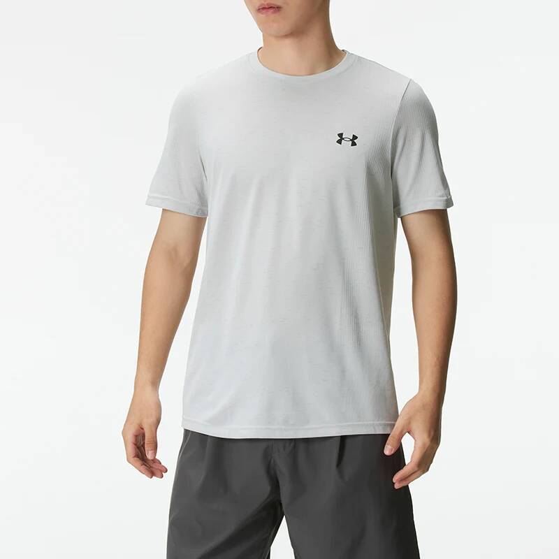 Under Armour Men Slim Fit Mesh - Undershirt Crew Neck 评论和价格