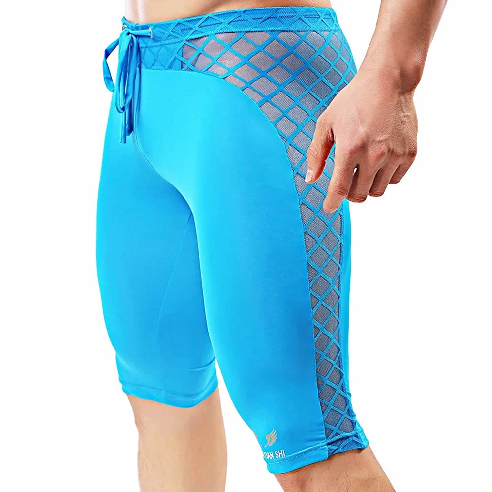 Men Sport Fitness Shorts Quick - Mesh Sport Boxer 评论和价格