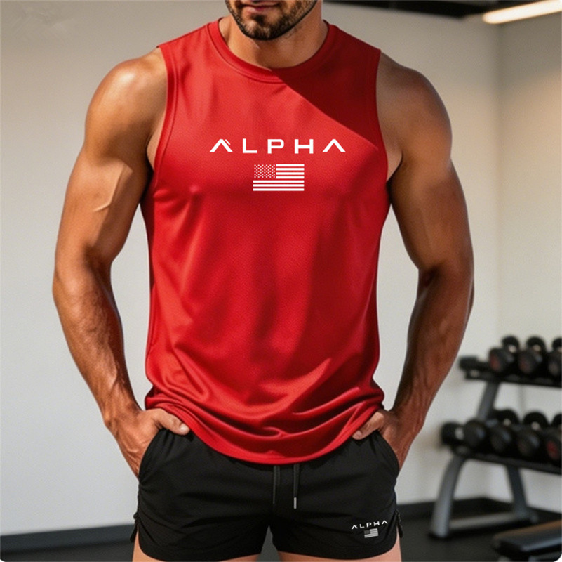 2026 Alpha Men's Printed Round - Undershirt Crew Neck 评论和价格