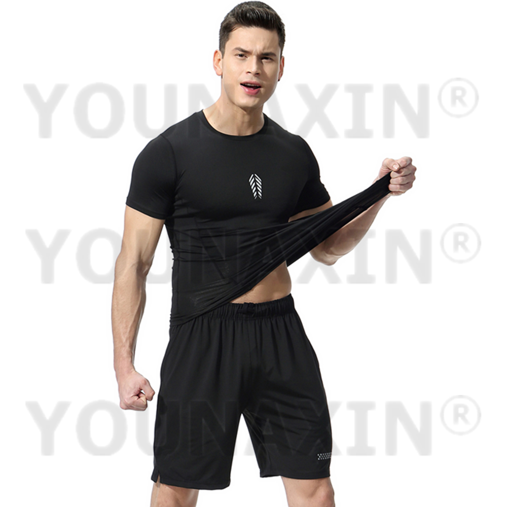 Men's Short Sleeves T-Shirt Gy - T Shirt Tight Fit 评论和价格